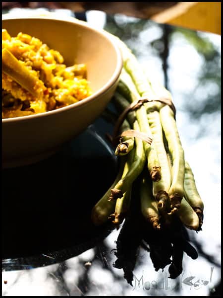 Iriel Bhaji - Yard long beans  #stepbystep #recipe masalaherb.com