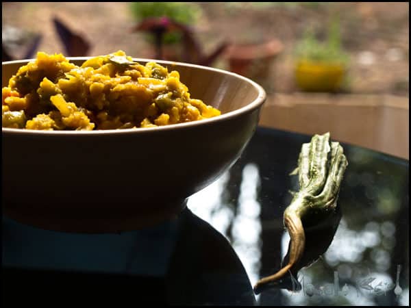 Luffa - Ridge Gourd Bhaji #stepbystep #recipe masalaherb.com