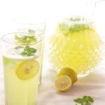 Limonana - Lemonade with Mint #stepbystep #recipe masalaherb.com